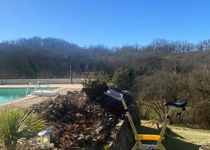 Authentique Avec Piscine Proche Rocamadour Dom wakacyjny
